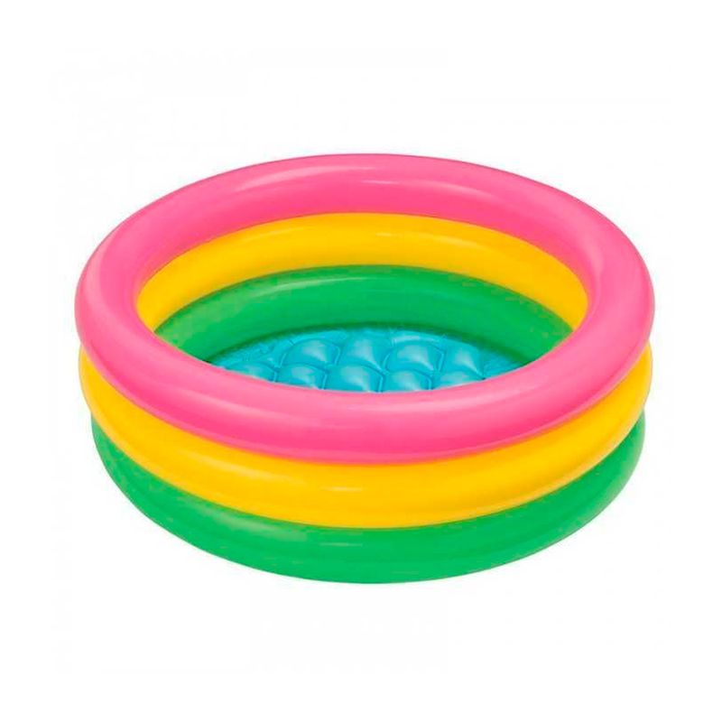 piscina inflable intex acolchada muticolor 017740