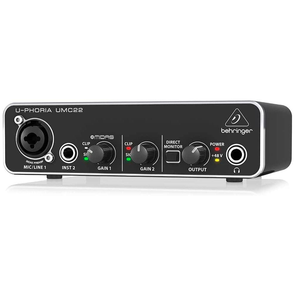 Behringer umc22 не работает микрофон в discord