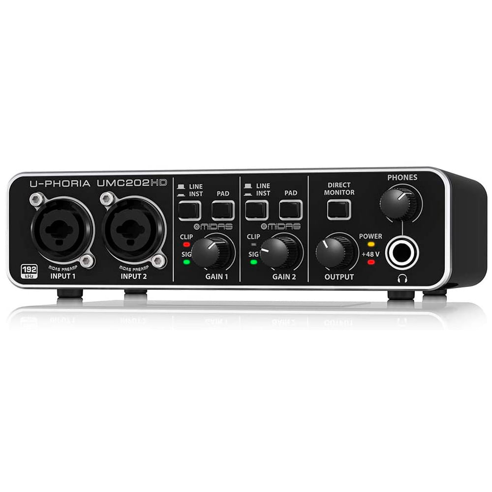 Interface Behringer UMC202HD 2 Canales EckoHogar