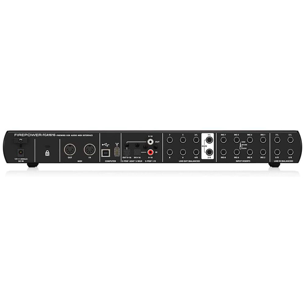 Interface Behringer FCA1616 EckoHogar