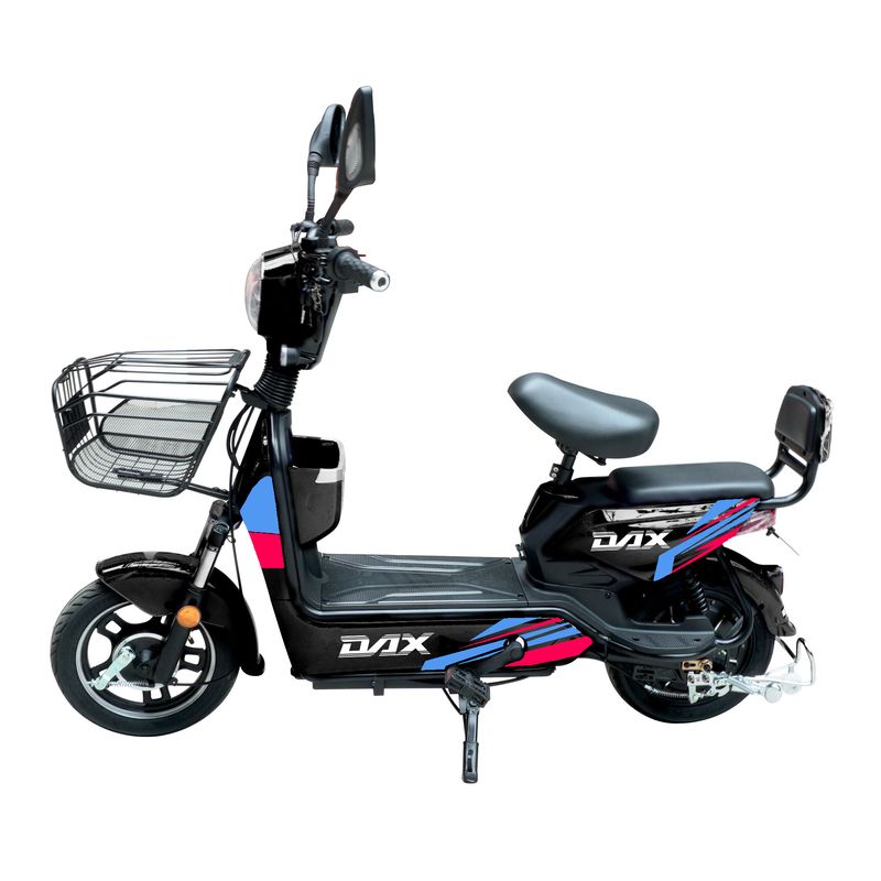 SCOOTER-ELECTRICO-48V-350-WATTS-COLOR-NEGRO